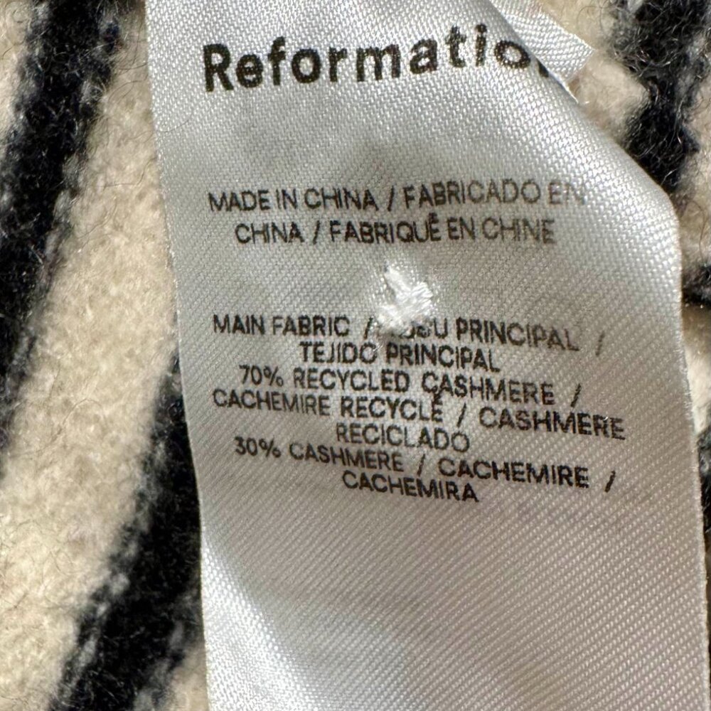 Reformation Varenne Cashmere Tank & Cardigan Set - Gently Used, Good Condition - Picture 6 of 6